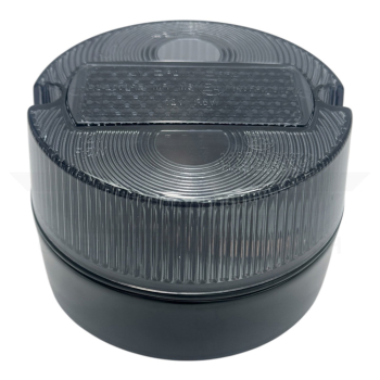 Rücklicht komplett, BSL Ø100mm (grau), Simson KR51/1, S50, S51, S70, SR50